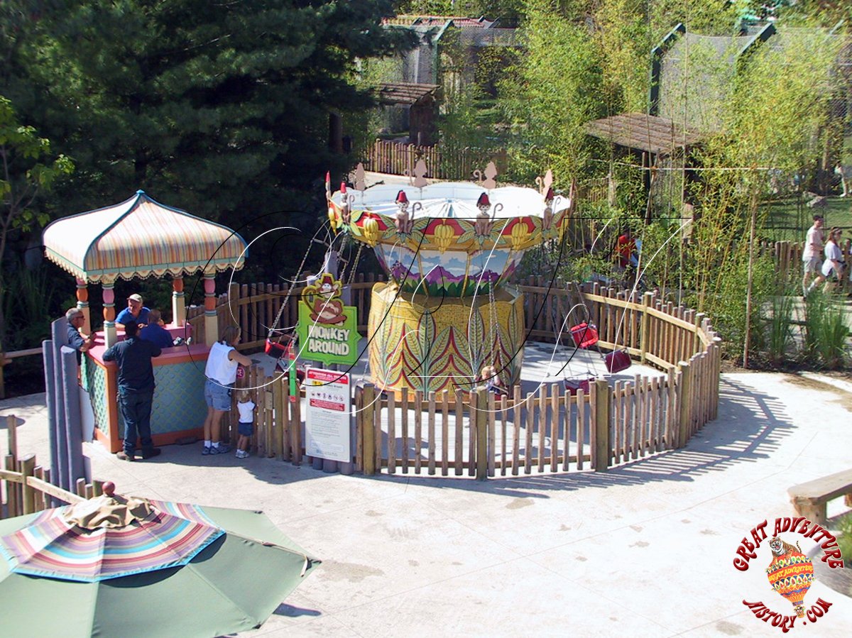 Mini Swings At Six Flags Great Adventure